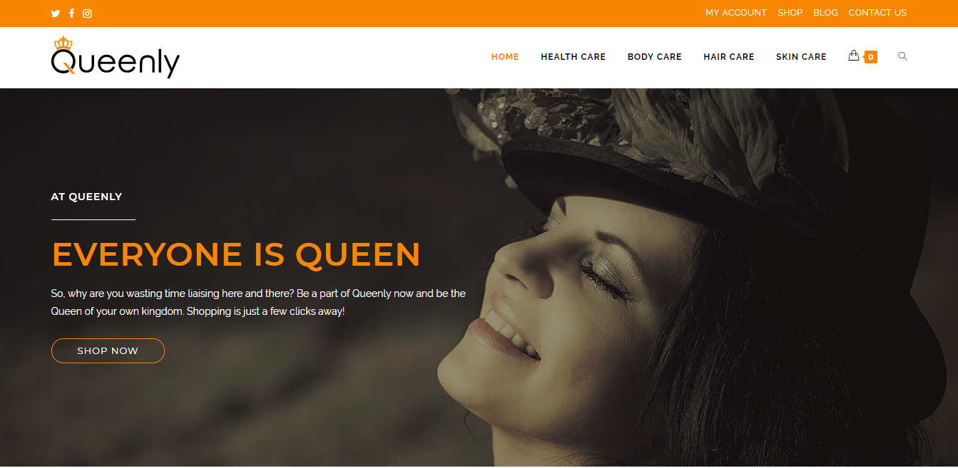 Queenly Website